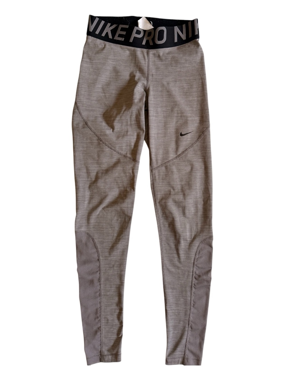 Nike Pro Dri-FIT Women’s 3/4 Compression Leggings Gray Heather Small